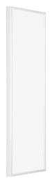 Kent Aluminium Bilderrahmen 33x98cm Weiss Hochglanz Vorne Schrag | Yourdecoration.de