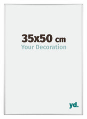 Kent Aluminium Bilderrahmen 35x50cm Silber Hochglanz Vorne Messe | Yourdecoration.de