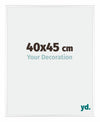 Kent Aluminium Bilderrahmen 40x45cm Weiss Hochglanz Vorne Messe | Yourdecoration.de