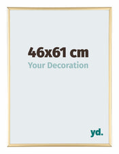 Kent Aluminium Bilderrahmen 46x61cm Gold Vorne Messe | Yourdecoration.de
