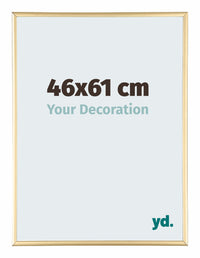 Kent Aluminium Bilderrahmen 46x61cm Gold Vorne Messe | Yourdecoration.de