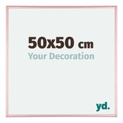 Kent Aluminium Bilderrahmen 50x50cm Kupfer Vorne Messe | Yourdecoration.de