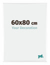 Kent Aluminium Bilderrahmen 60x80cm Weiss Hochglanz Vorne Messe | Yourdecoration.de