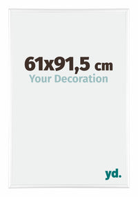 Kent Aluminium Bilderrahmen 61x91 5cm Weiss Hochglanz Vorne Messe | Yourdecoration.de