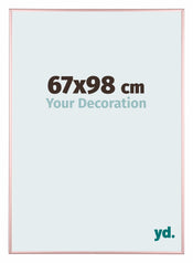 Kent Aluminium Bilderrahmen 67x98cm Kupfer Vorne Messe | Yourdecoration.de