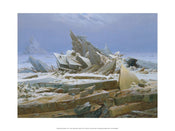 Kunstdruck Caspar David Friedrich Das Eismeer 40x30cm CDF 101 PGM | Yourdecoration.nl