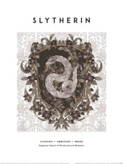 Kunstdruck Harry Potter Slytherin 30x40cm Pyramid PPR54401 | Yourdecoration.de