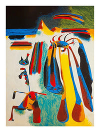 Kunstdruck Joan Miro Paysan Catalan 60x80cm JM 518 PGM | Yourdecoration.de