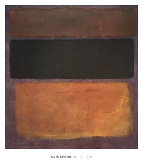 Kunstdruck Mark Rothko No 10 1963 101 5x116 5cm MKR 119 | Yourdecoration.de