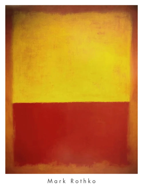 Kunstdruck Mark Rothko No 12 1954 71x94cm MKR 813 | Yourdecoration.de