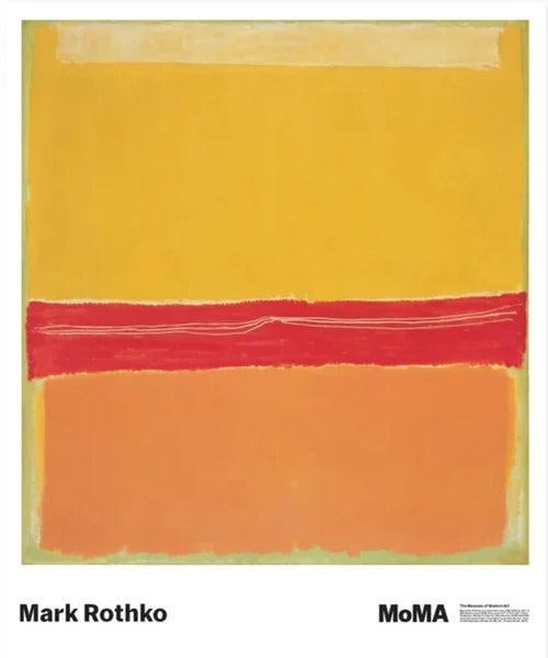 Kunstdruck Mark Rothko No 5 No 22 73 5x89cm MKR 930 | Yourdecoration.de