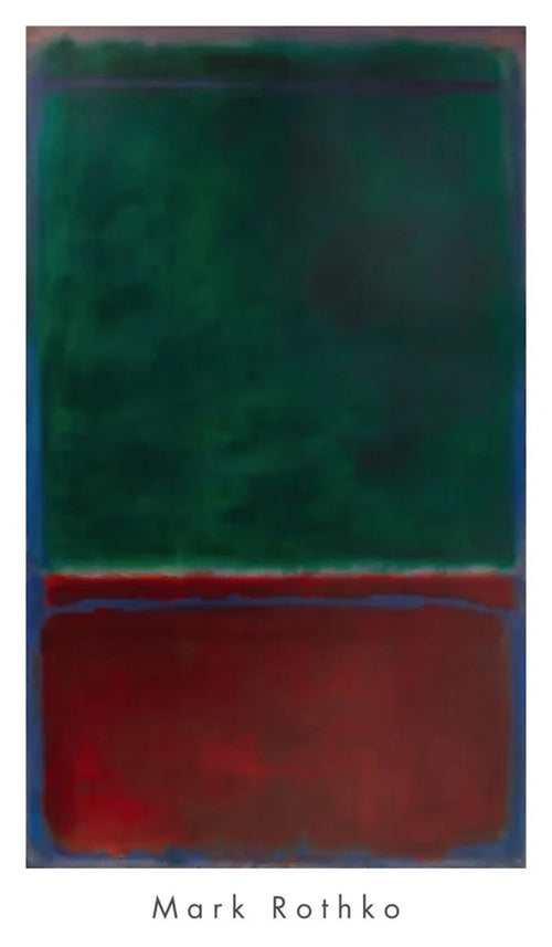 Kunstdruck Mark Rothko No 7 1953 53 5x91 5cm MKR 851 | Yourdecoration.de