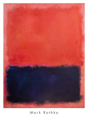 Kunstdruck Mark Rothko Untitled 1960 61 66x89cm MKR 819 | Yourdecoration.de