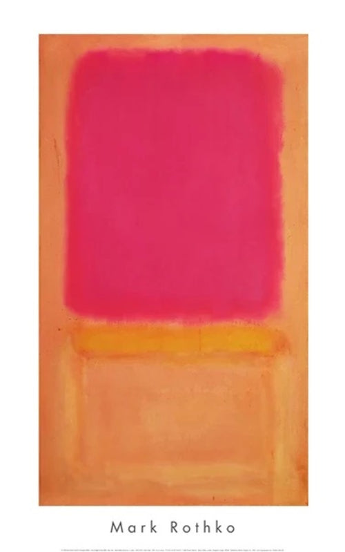 Kunstdruck Mark Rothko Violet Center 1954 xcm MKR 954 | Yourdecoration.de