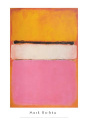 Kunstdruck Mark Rothko White Center 1950 61x84cm MKR 955 | Yourdecoration.de