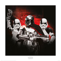 Kunstdruck Star Wars  The Last Jedi Stormtrooper Team 40x40cm Pyramid PPR45758 | Yourdecoration.de