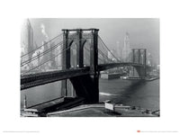Kunstdruck Time Life Brooklyn Bridge New York 1946 40x30cm Pyramid PPR44239 | Yourdecoration.de