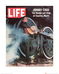 Kunstdruck Time Life Johnny Cash Cover 1969 40x50cm Pyramid PPR43223 | Yourdecoration.de