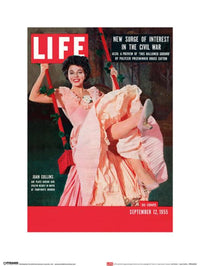 Kunstdruck Time Life Life Cover Joan Collins 30x40cm Pyramid PPR44044 | Yourdecoration.de