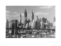 Kunstdruck Time Life Lower Manhattan Skyline 1948 80x60cm Pyramid PPR40466 | Yourdecoration.de
