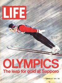 Kunstdruck Time Life Sapporo Olympic Ski Jumper 30x40cm Pyramid PPR54153 | Yourdecoration.de