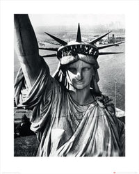 Kunstdruck Time Life Statue Of Liberty 40x50cm Pyramid PPR43216 | Yourdecoration.de