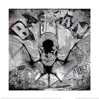 Kunstdruck Wb100 Batman Hater Of Crime 40x40cm Pyramid PPR55139 | Yourdecoration.de
