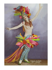 Kunstdruck - Casino de Paris Mlle Florisse 30x40cm