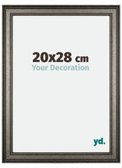 Liverpool Holz Bilderrahmen 20x28cm Silber Vorne Messe | Yourdecoration.de