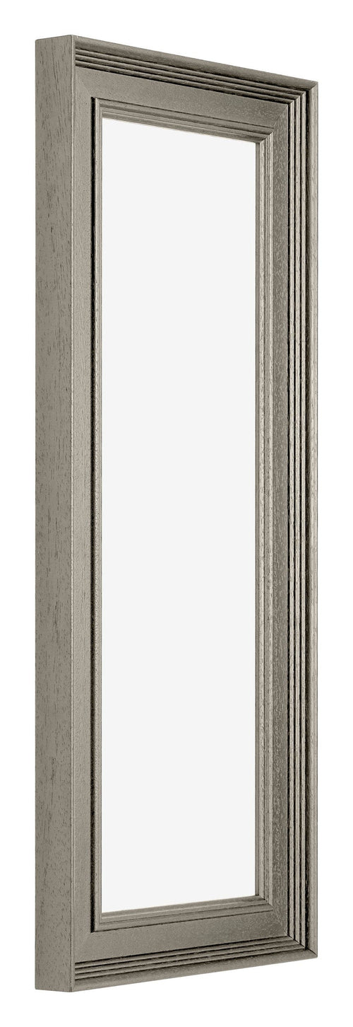 Liverpool Holz Bilderrahmen 20x60cm Silber Vorne Schrag | Yourdecoration.de