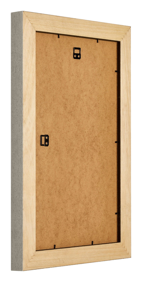 Liverpool Holz Bilderrahmen 30x50cm Silber Rucksteite Schrag | Yourdecoration.de