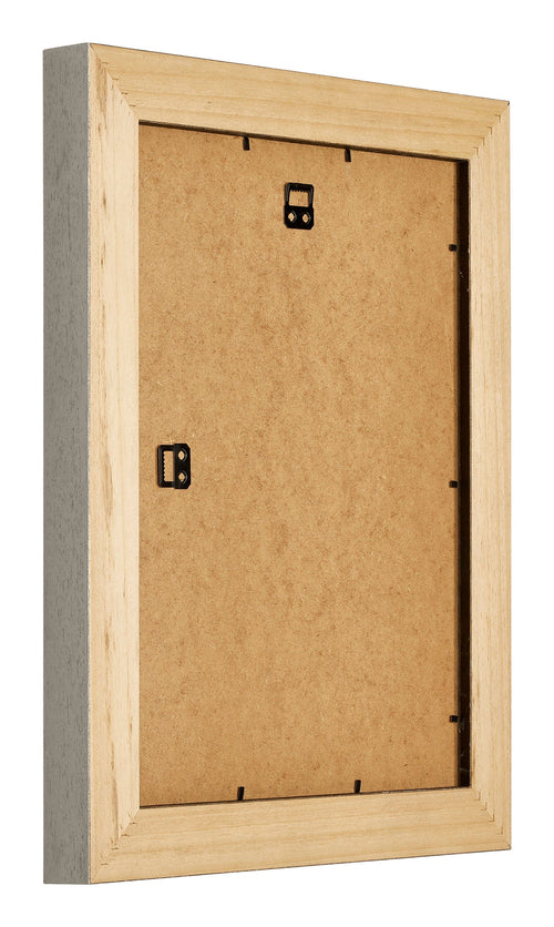 Liverpool Holz Bilderrahmen 45x60cm Silber Rucksteite Schrag | Yourdecoration.de