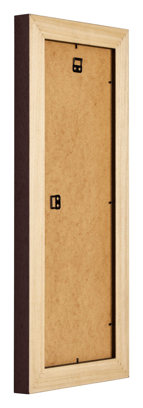 London Holz Bilderrahmen 20x60cm Braun Wenge Rucksteite Schrag | Yourdecoration.de