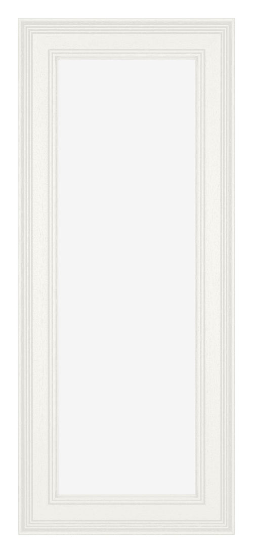 London Holz Bilderrahmen 20x60cm Weiss Vorne | Yourdecoration.de