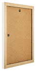 London Holz Bilderrahmen 21x29 7cm A4 Weiss Rucksteite Schrag | Yourdecoration.de
