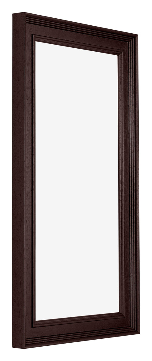 London Holz Bilderrahmen 40x80cm Braun Wenge Vorne Schrag | Yourdecoration.de