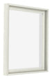 Lyon MDF Schattenfugenrahmen 1 1 White Wash Vorne Schrag | Yourdecoration.de
