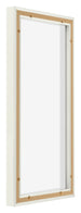 Lyon MDF Schattenfugenrahmen 1 2 Weiss Matt Ruckseite Schrag | Yourdecoration.de