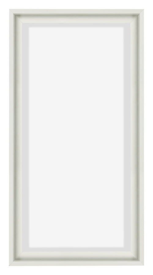 Lyon MDF Schattenfugenrahmen 1 2 Weiss Matt Vorne | Yourdecoration.de