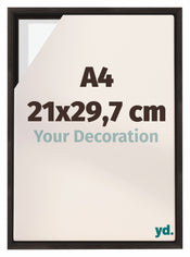 Lyon MDF Schattenfugenrahmen 21x29 7cm A4 Eiche Dunkel Vorne Messe | Yourdecoration.de