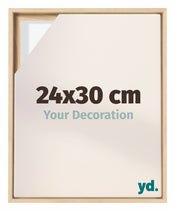 Lyon MDF Schattenfugenrahmen 24x30cm Buche Vorne Messe | Yourdecoration.de