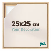 Lyon MDF Schattenfugenrahmen 25x25cm Buche Vorne Messe | Yourdecoration.de