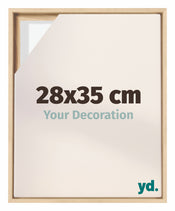 Lyon MDF Schattenfugenrahmen 28x35cm Buche Vorne Messe | Yourdecoration.de