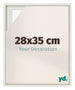Lyon MDF Schattenfugenrahmen 28x35cm Weiss Matt Vorne Messe | Yourdecoration.de