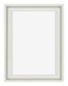 Lyon MDF Schattenfugenrahmen 3 4 Weiss Matt Vorne | Yourdecoration.de