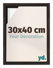 Lyon MDF Schattenfugenrahmen 30x40cm Eiche Dunkel Vorne Messe | Yourdecoration.de