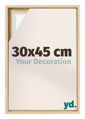 Lyon MDF Schattenfugenrahmen 30x45cm Buche Vorne Messe | Yourdecoration.de
