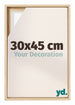 Lyon MDF Schattenfugenrahmen 30x45cm Buche Vorne Messe | Yourdecoration.de