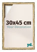 Lyon MDF Schattenfugenrahmen 30x45cm Gold Antik Vorne Messe | Yourdecoration.de