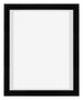 Lyon MDF Schattenfugenrahmen 4 5 Schwarz Matt Vorne | Yourdecoration.de